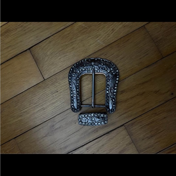 Other - Decorative Silver Buckle Set